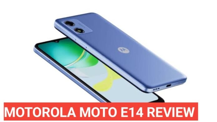 motorola moto e14 review in hindi